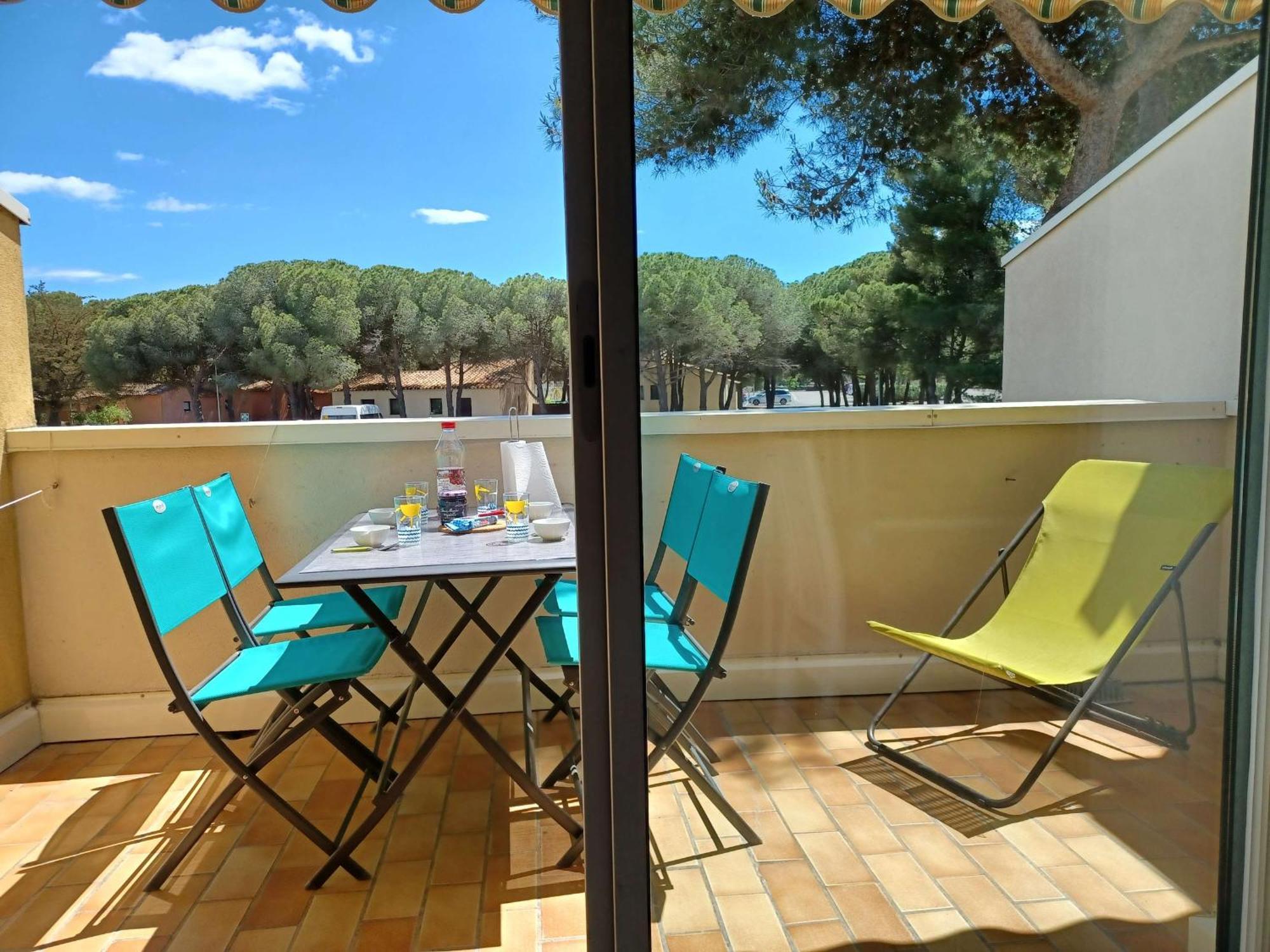 Appartement T2 Climatise Avec Mezzanine, Piscine Et Parking, Proche Plage - Agde - Fr-1-607-119 Экстерьер фото