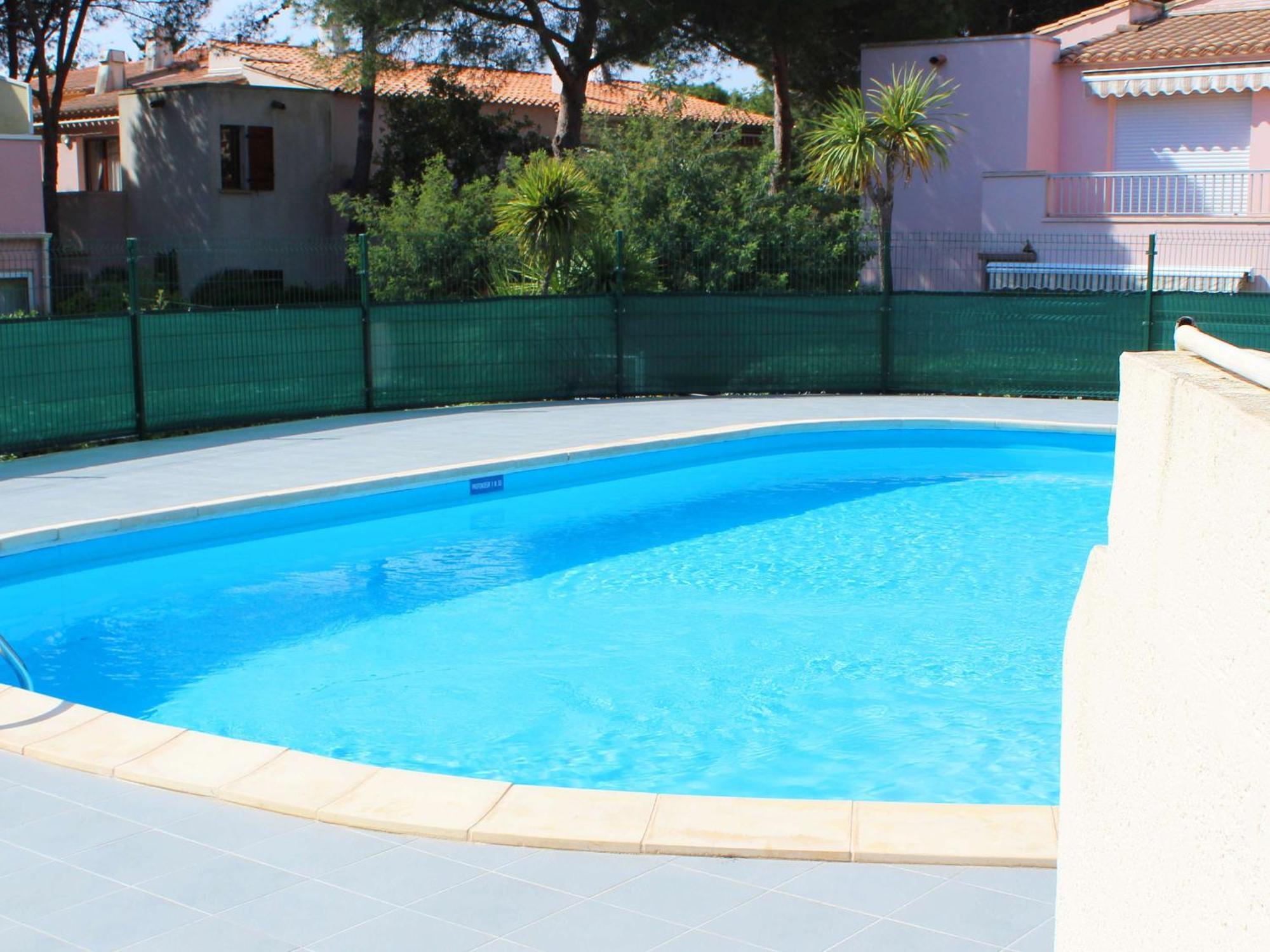 Appartement T2 Climatise Avec Mezzanine, Piscine Et Parking, Proche Plage - Agde - Fr-1-607-119 Экстерьер фото