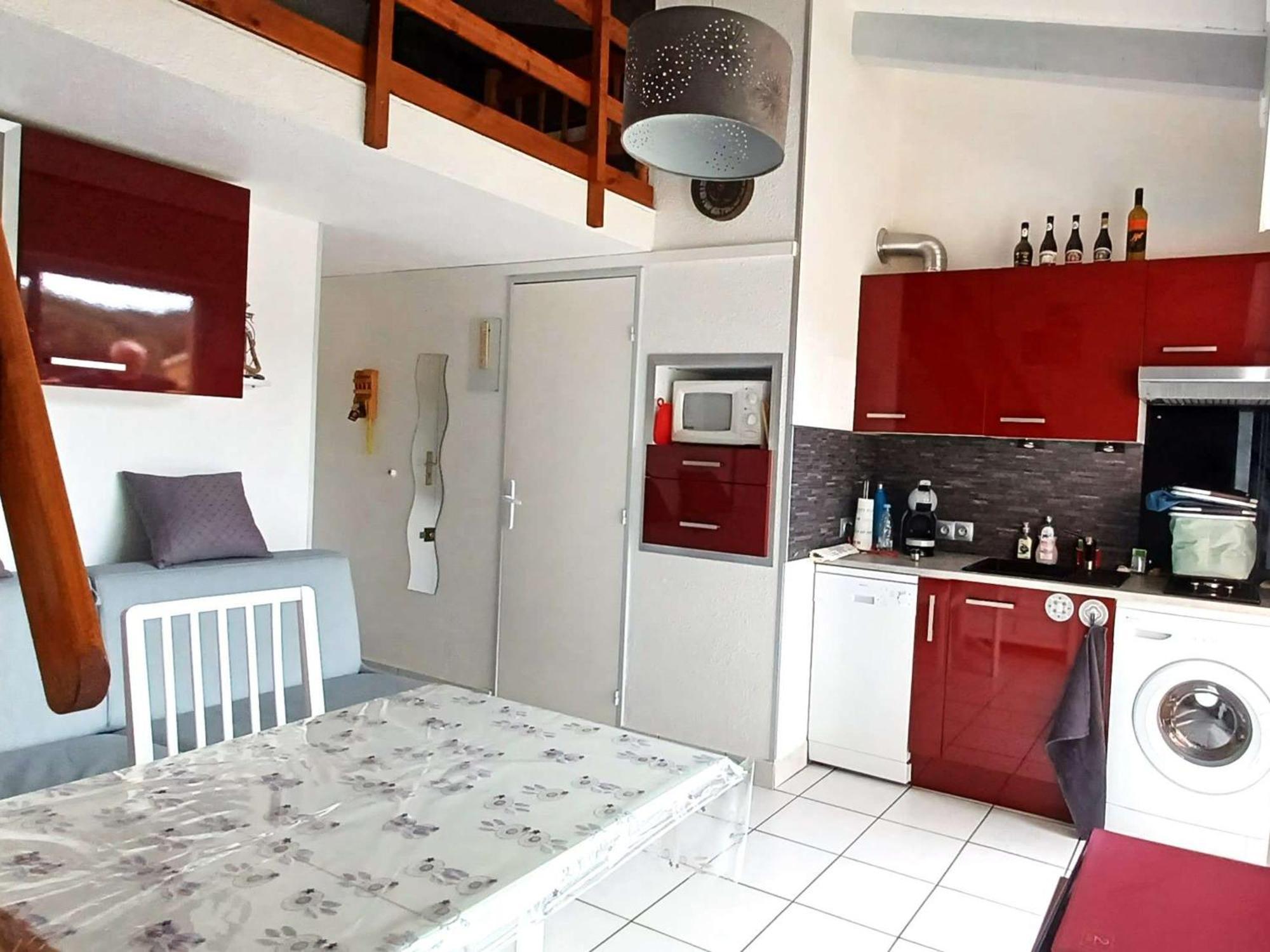 Appartement T2 Climatise Avec Mezzanine, Piscine Et Parking, Proche Plage - Agde - Fr-1-607-119 Экстерьер фото